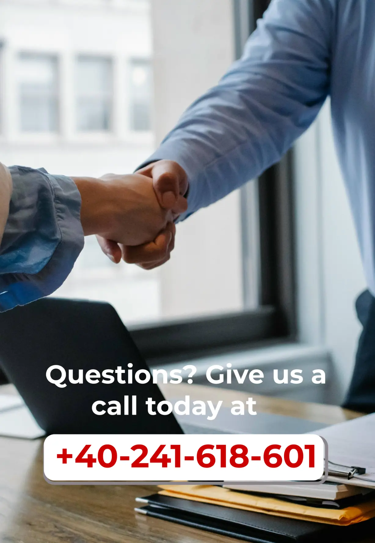 Întrebări? Sună-ne astăzi la +40 241 618601